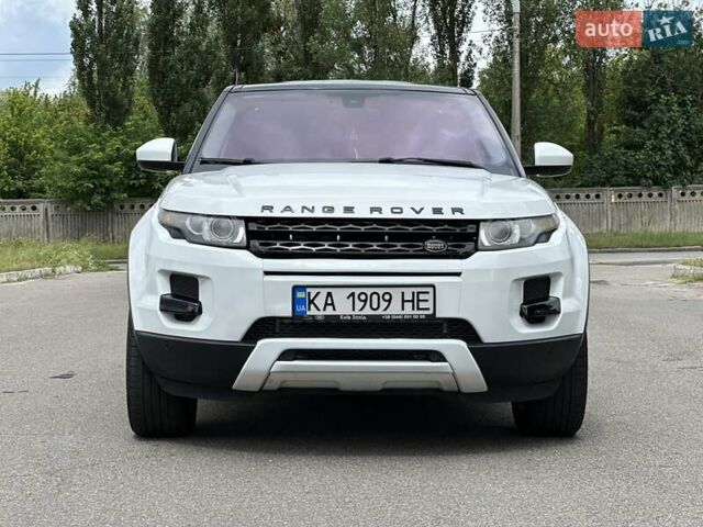 Білий Ленд Ровер Рендж Ровер Евок, об'ємом двигуна 2 л та пробігом 172 тис. км за 16900 $, фото 1 на Automoto.ua