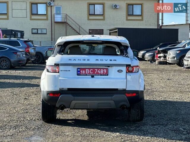 Білий Ленд Ровер Рендж Ровер Евок, об'ємом двигуна 2 л та пробігом 186 тис. км за 10500 $, фото 4 на Automoto.ua