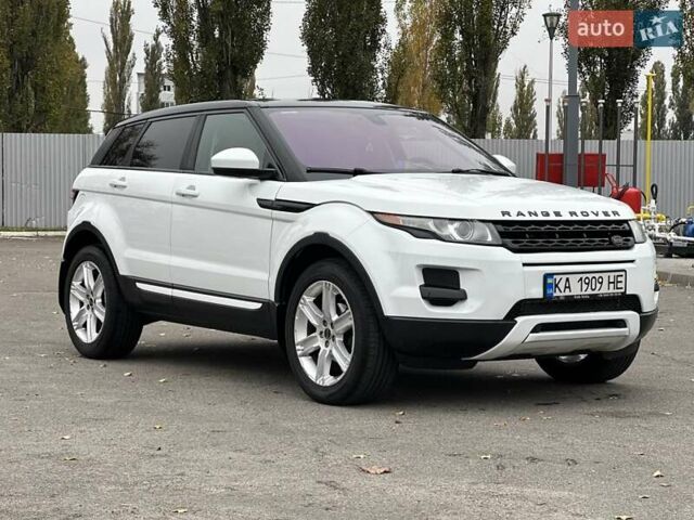 Ленд Ровер Рендж Ровер Эвок 2013 в Киеве на Automoto.ua Белый Ленд Ровер Рендж Ровер Эвок, объемом двигателя 2 л и пробегом 178 тыс. км за 15500 $, фото 2 на Automoto.ua