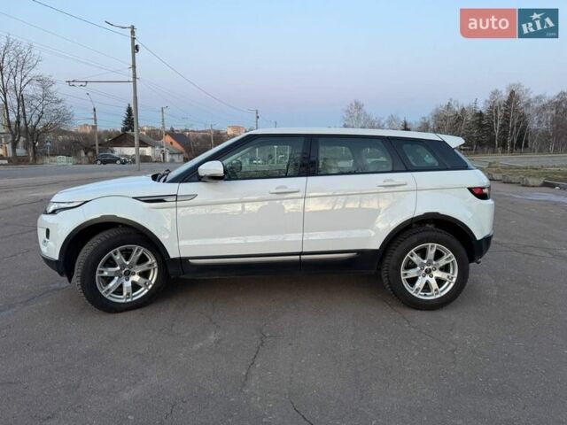 Белый Ленд Ровер Рендж Ровер Эвок, объемом двигателя 2.18 л и пробегом 77 тыс. км за 18500 $, фото 3 на Automoto.ua