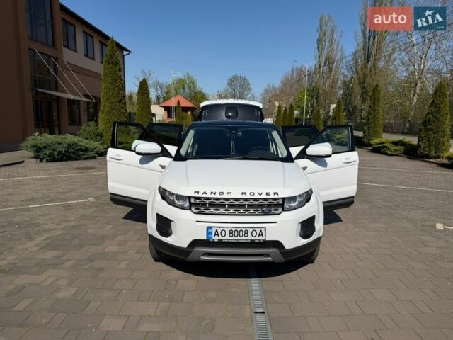 Білий Ленд Ровер Рендж Ровер Евок, об'ємом двигуна 2.18 л та пробігом 187 тис. км за 18200 $, фото 31 на Automoto.ua