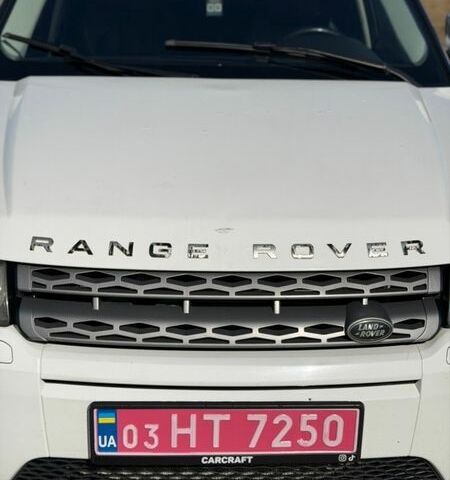 Білий Ленд Ровер Рендж Ровер Евок, об'ємом двигуна 2 л та пробігом 179 тис. км за 11900 $, фото 9 на Automoto.ua