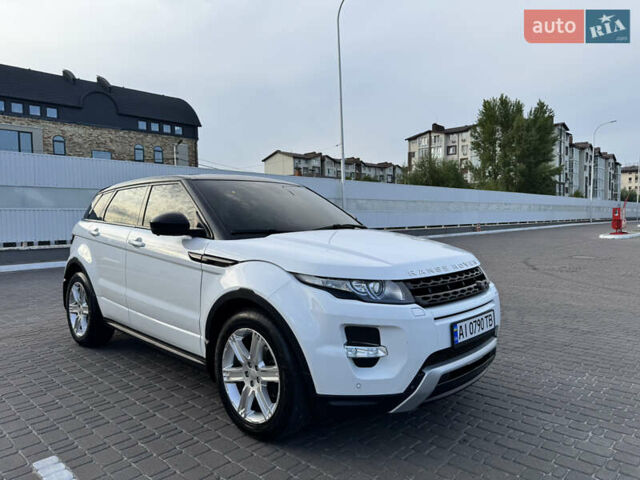 Белый Ленд Ровер Рендж Ровер Эвок, объемом двигателя 2.18 л и пробегом 126 тыс. км за 20800 $, фото 1 на Automoto.ua