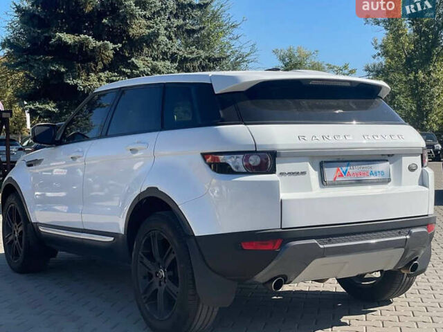 Білий Ленд Ровер Рендж Ровер Евок, об'ємом двигуна 2 л та пробігом 210 тис. км за 13500 $, фото 3 на Automoto.ua