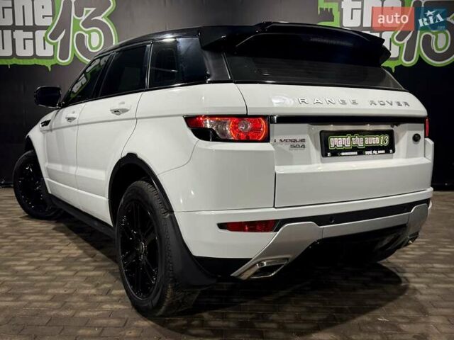 Белый Ленд Ровер Рендж Ровер Эвок, объемом двигателя 2.18 л и пробегом 72 тыс. км за 18799 $, фото 7 на Automoto.ua