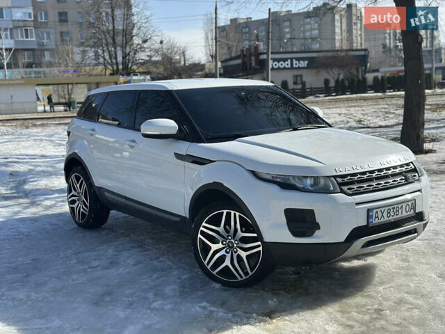 Білий Ленд Ровер Рендж Ровер Евок, об'ємом двигуна 2.2 л та пробігом 223 тис. км за 15800 $, фото 17 на Automoto.ua