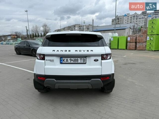 Білий Ленд Ровер Рендж Ровер Евок, об'ємом двигуна 2.18 л та пробігом 190 тис. км за 16500 $, фото 3 на Automoto.ua