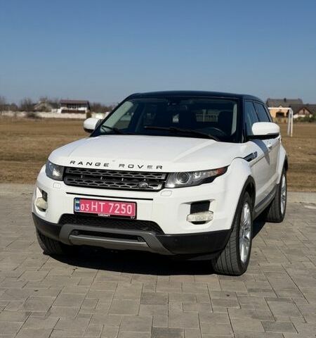 Білий Ленд Ровер Рендж Ровер Евок, об'ємом двигуна 2 л та пробігом 179 тис. км за 11900 $, фото 1 на Automoto.ua