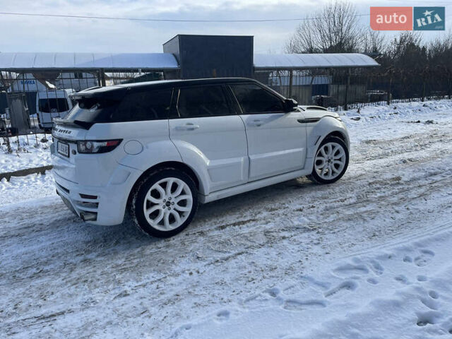 Білий Ленд Ровер Рендж Ровер Евок, об'ємом двигуна 2.18 л та пробігом 208 тис. км за 19500 $, фото 19 на Automoto.ua