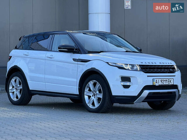 Ленд Ровер Рендж Ровер Эвок 2013 в Киеве на Automoto.ua Белый Ленд Ровер Рендж Ровер Эвок, объемом двигателя 2.18 л и пробегом 124 тыс. км за 18500 $, фото 1 на Automoto.ua