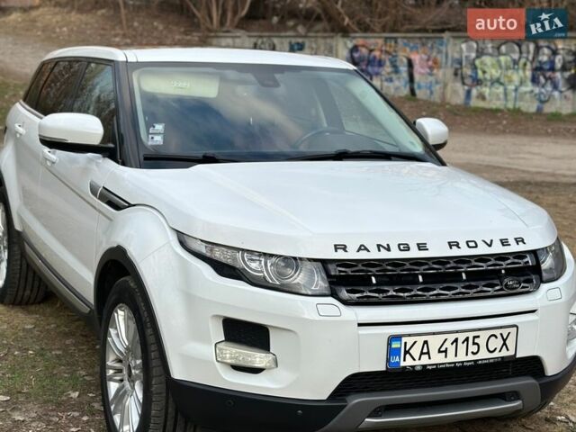 Білий Ленд Ровер Рендж Ровер Евок, об'ємом двигуна 2 л та пробігом 89 тис. км за 19500 $, фото 1 на Automoto.ua