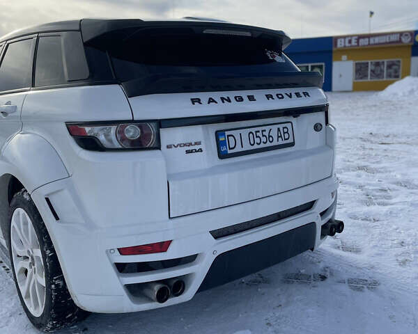 Білий Ленд Ровер Рендж Ровер Евок, об'ємом двигуна 2.18 л та пробігом 208 тис. км за 19500 $, фото 15 на Automoto.ua