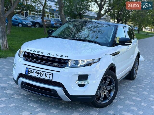 Білий Ленд Ровер Рендж Ровер Евок, об'ємом двигуна 2.18 л та пробігом 170 тис. км за 18500 $, фото 2 на Automoto.ua