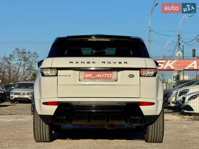 Белый Ленд Ровер Рендж Ровер Эвок, объемом двигателя 2 л и пробегом 135 тыс. км за 15500 $, фото 6 на Automoto.ua