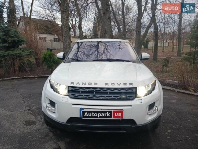 Білий Ленд Ровер Рендж Ровер Евок, об'ємом двигуна 2 л та пробігом 128 тис. км за 16990 $, фото 1 на Automoto.ua