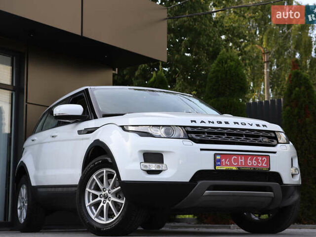 Белый Ленд Ровер Рендж Ровер Эвок, объемом двигателя 2.18 л и пробегом 108 тыс. км за 18999 $, фото 3 на Automoto.ua