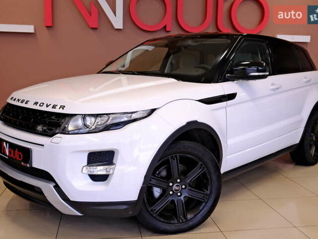 Білий Ленд Ровер Рендж Ровер Евок, об'ємом двигуна 2 л та пробігом 127 тис. км за 14900 $, фото 9 на Automoto.ua