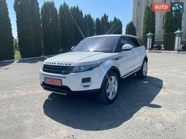 Белый Ленд Ровер Рендж Ровер Эвок, объемом двигателя 2 л и пробегом 84 тыс. км за 13700 $, фото 6 на Automoto.ua