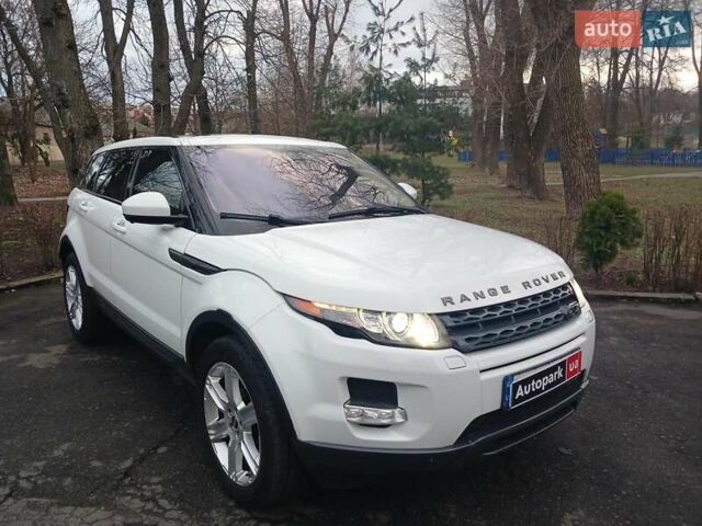 Білий Ленд Ровер Рендж Ровер Евок, об'ємом двигуна 2 л та пробігом 128 тис. км за 16990 $, фото 2 на Automoto.ua