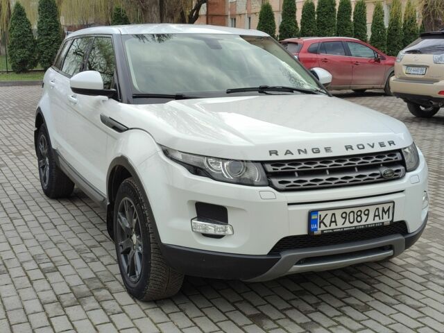 Білий Ленд Ровер Рендж Ровер Евок, об'ємом двигуна 2.2 л та пробігом 134 тис. км за 16990 $, фото 1 на Automoto.ua