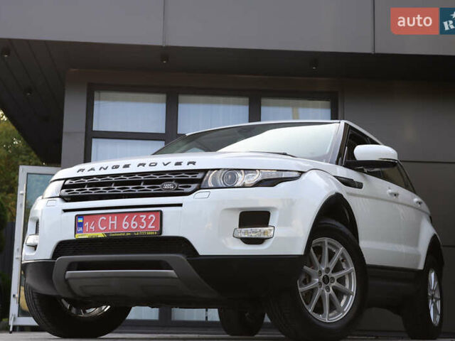 Білий Ленд Ровер Рендж Ровер Евок, об'ємом двигуна 2.18 л та пробігом 108 тис. км за 18999 $, фото 2 на Automoto.ua