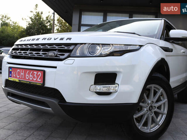 Белый Ленд Ровер Рендж Ровер Эвок, объемом двигателя 2.18 л и пробегом 108 тыс. км за 18999 $, фото 11 на Automoto.ua