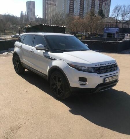 Белый Ленд Ровер Рендж Ровер Эвок, объемом двигателя 2 л и пробегом 245 тыс. км за 16300 $, фото 19 на Automoto.ua