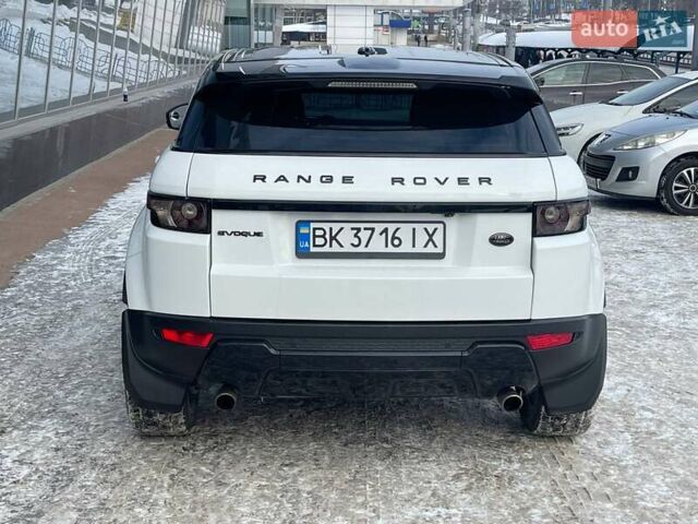 Белый Ленд Ровер Рендж Ровер Эвок, объемом двигателя 2 л и пробегом 125 тыс. км за 17900 $, фото 4 на Automoto.ua