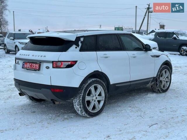 Білий Ленд Ровер Рендж Ровер Евок, об'ємом двигуна 2 л та пробігом 206 тис. км за 11800 $, фото 3 на Automoto.ua