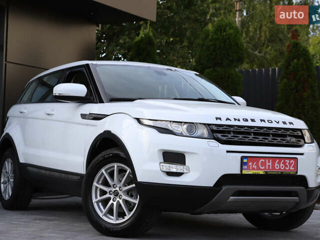 Білий Ленд Ровер Рендж Ровер Евок, об'ємом двигуна 2.18 л та пробігом 108 тис. км за 18999 $, фото 22 на Automoto.ua