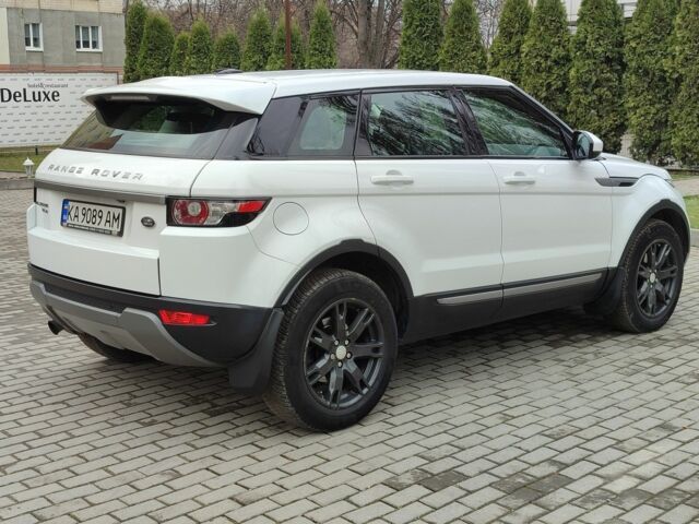 Білий Ленд Ровер Рендж Ровер Евок, об'ємом двигуна 2.2 л та пробігом 134 тис. км за 16990 $, фото 2 на Automoto.ua