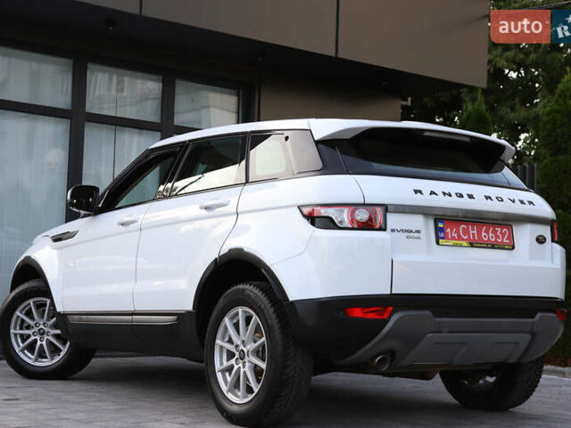 Белый Ленд Ровер Рендж Ровер Эвок, объемом двигателя 2.18 л и пробегом 108 тыс. км за 18999 $, фото 35 на Automoto.ua