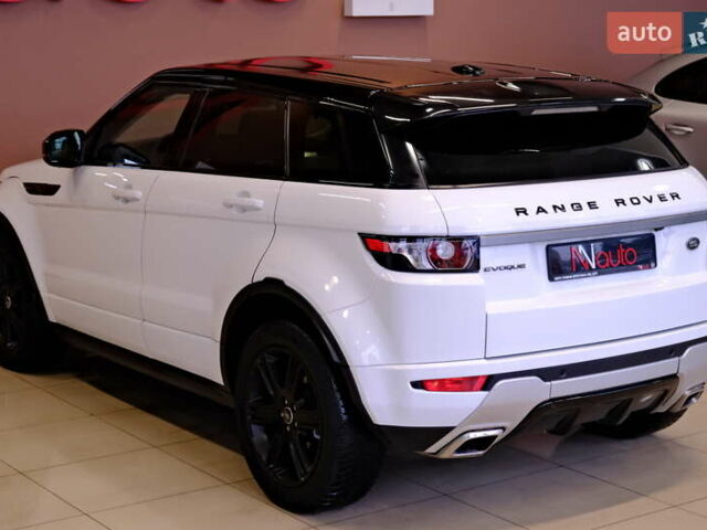 Білий Ленд Ровер Рендж Ровер Евок, об'ємом двигуна 2 л та пробігом 127 тис. км за 14900 $, фото 14 на Automoto.ua
