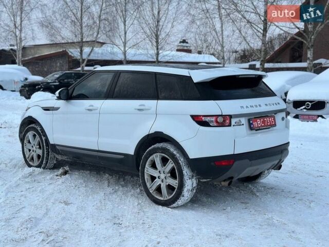 Білий Ленд Ровер Рендж Ровер Евок, об'ємом двигуна 2 л та пробігом 199 тис. км за 11900 $, фото 1 на Automoto.ua