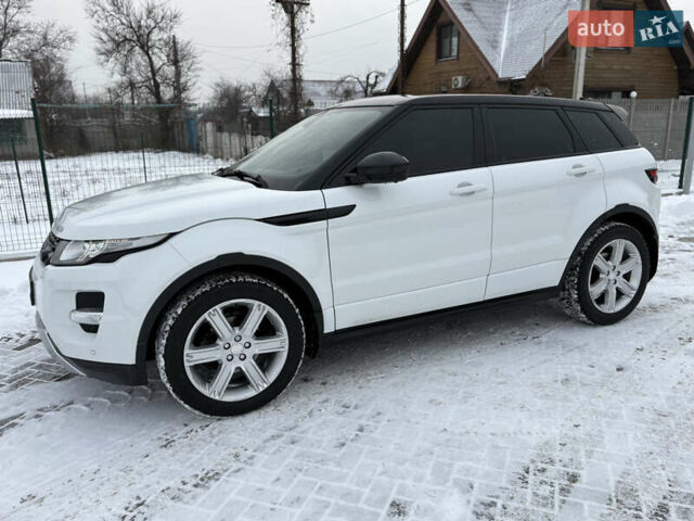 Білий Ленд Ровер Рендж Ровер Евок, об'ємом двигуна 2.18 л та пробігом 144 тис. км за 21499 $, фото 3 на Automoto.ua