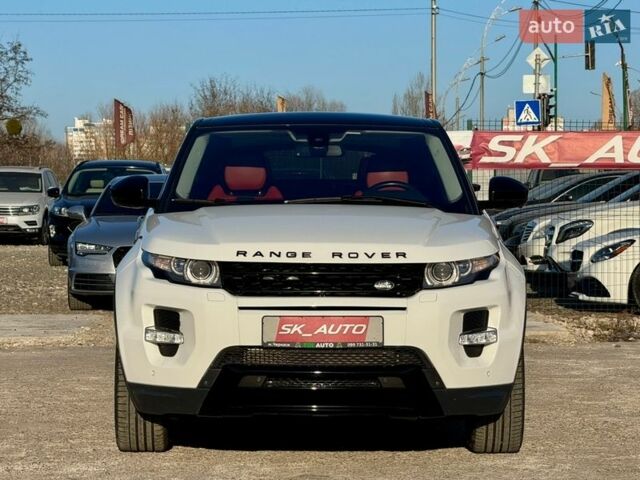 Белый Ленд Ровер Рендж Ровер Эвок, объемом двигателя 2 л и пробегом 135 тыс. км за 15500 $, фото 1 на Automoto.ua