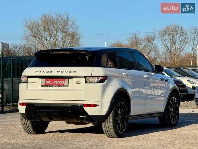 Белый Ленд Ровер Рендж Ровер Эвок, объемом двигателя 2 л и пробегом 135 тыс. км за 15500 $, фото 5 на Automoto.ua