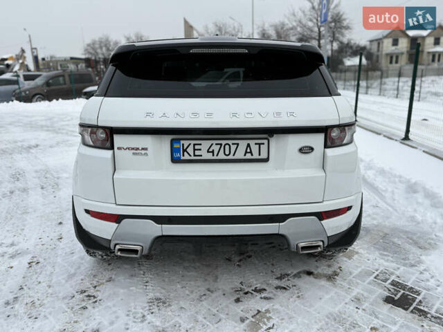 Белый Ленд Ровер Рендж Ровер Эвок, объемом двигателя 2.18 л и пробегом 144 тыс. км за 20900 $, фото 1 на Automoto.ua