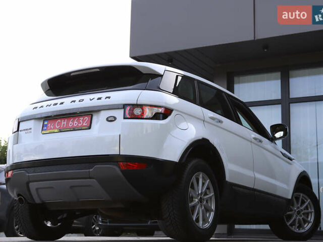 Белый Ленд Ровер Рендж Ровер Эвок, объемом двигателя 2.18 л и пробегом 108 тыс. км за 18999 $, фото 7 на Automoto.ua