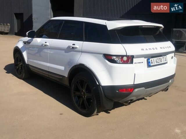 Белый Ленд Ровер Рендж Ровер Эвок, объемом двигателя 2 л и пробегом 245 тыс. км за 16300 $, фото 8 на Automoto.ua