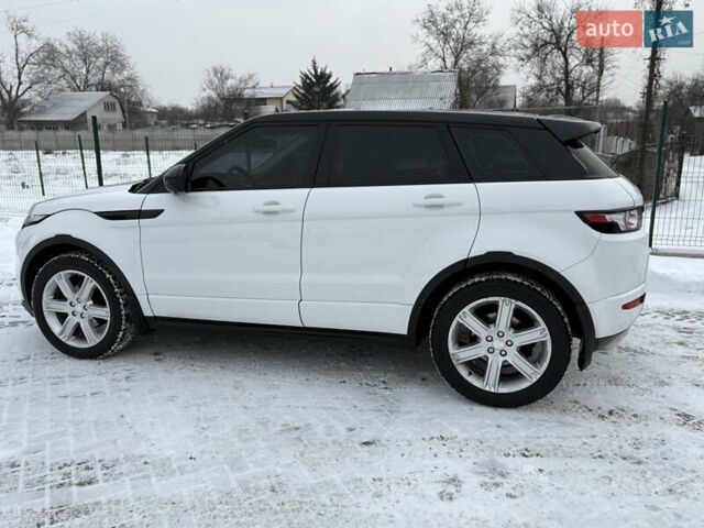 Білий Ленд Ровер Рендж Ровер Евок, об'ємом двигуна 2.18 л та пробігом 144 тис. км за 21499 $, фото 2 на Automoto.ua