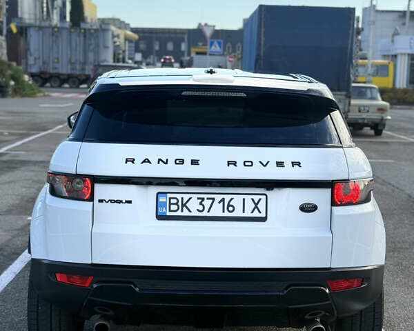 Ленд Ровер Рендж Ровер Эвок 2014 в Петропавлівська Борщагівка на Automoto.ua Белый Ленд Ровер Рендж Ровер Эвок, объемом двигателя 2 л и пробегом 119 тыс. км за 19500 $, фото 22 на Automoto.ua