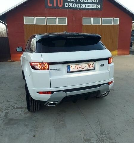 Белый Ленд Ровер Рендж Ровер Эвок, объемом двигателя 2.18 л и пробегом 197 тыс. км за 18300 $, фото 13 на Automoto.ua