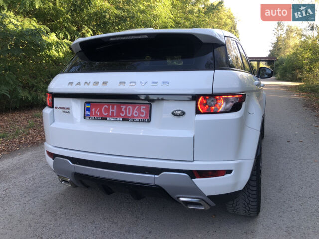 Білий Ленд Ровер Рендж Ровер Евок, об'ємом двигуна 2.2 л та пробігом 190 тис. км за 18900 $, фото 8 на Automoto.ua