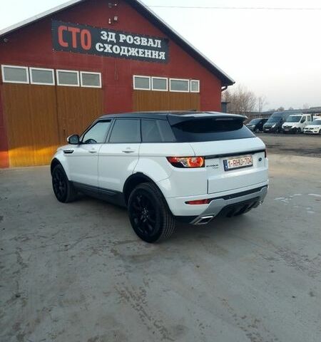 Белый Ленд Ровер Рендж Ровер Эвок, объемом двигателя 2.18 л и пробегом 197 тыс. км за 18300 $, фото 11 на Automoto.ua
