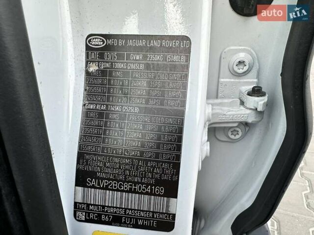 Білий Ленд Ровер Рендж Ровер Евок, об'ємом двигуна 2 л та пробігом 130 тис. км за 18000 $, фото 37 на Automoto.ua