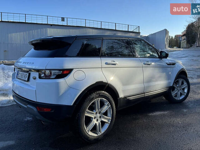 Белый Ленд Ровер Рендж Ровер Эвок, объемом двигателя 2 л и пробегом 84 тыс. км за 17800 $, фото 1 на Automoto.ua