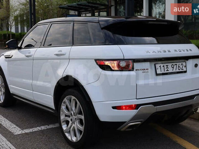 Ленд Ровер Рендж Ровер Эвок 2015 в Киеве на Automoto.ua Белый Ленд Ровер Рендж Ровер Эвок, объемом двигателя 2.18 л и пробегом 74 тыс. км за 19500 $, фото 8 на Automoto.ua