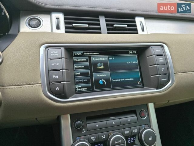 Білий Ленд Ровер Рендж Ровер Евок, об'ємом двигуна 2 л та пробігом 120 тис. км за 14600 $, фото 18 на Automoto.ua