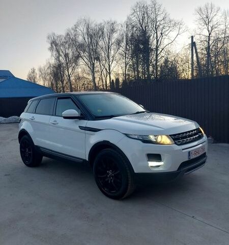 Белый Ленд Ровер Рендж Ровер Эвок, объемом двигателя 2.18 л и пробегом 197 тыс. км за 18300 $, фото 7 на Automoto.ua
